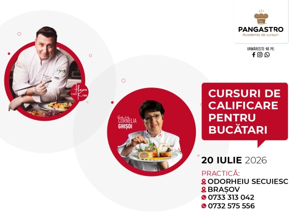 CALIFICARE pentru BUCĂTARI
